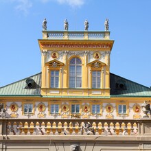 Wilanow Palace In Warsaw. Landmarks Of Poland.