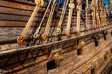 Vasa - Old Wooden Swedish Warship In Stockholm