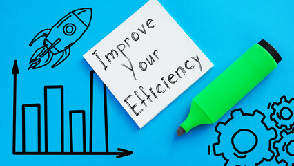 Poster - Improve Your Efficiency is shown using the text