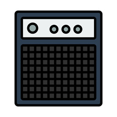 Wall Mural - Audio Monitor Icon