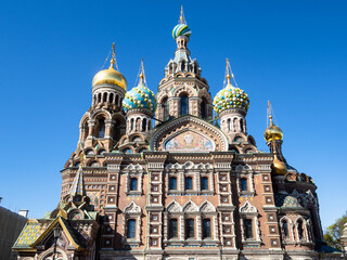 Wall Mural - Church of Savior on Spilled Blood in St Petersburg