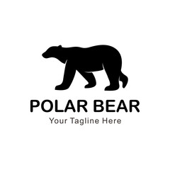 Wall Mural - polar bear logo