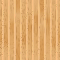 Vector illustration seamless brown wooden floor texture plank background. Abstract simple wood surface vertical panels pattern board wall. Beige color vintage tone of veneer backdrop for design.