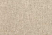 Brown Linen Fabric Texture Background, Seamless Pattern Of Natural Textile.