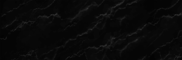 Aufkleber - horizontal elegant black marble texture background,vector illustration