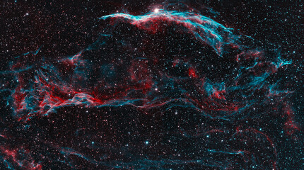 Wall Mural - the western veil nebula ngc 6960