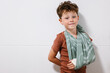 © ADDICTIVE STOCK - Little boy with broken arm in sling
