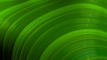 Abstract Fractal Green Pattern. Green Background