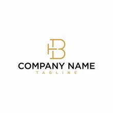 Letter Tb Or Bt Luxury Monogram Logo Design 