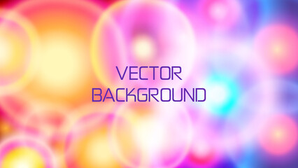 Poster - Vector. Modern liquid abstract background. Neon plasma. Yellow and blue lights. Soft light spectral colors. Spectacular texture with chaotic waves. Trendy minimalistic design for social networks.
