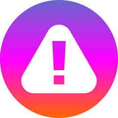 Sticker - Caution Icon