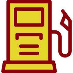 Poster - Gas Station Icon