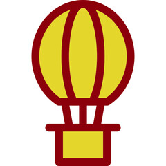 Poster - Hot Air Balloon Icon