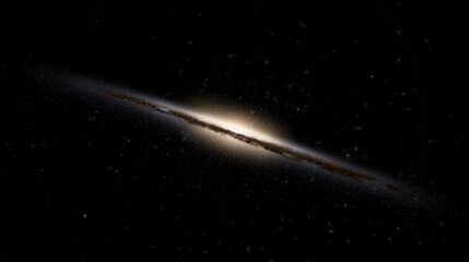Wall Mural - milky way galaxy in space. billions of stars and planets in the universe. cosmic nebula and gas clus