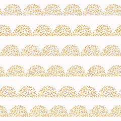 Poster - Seamless abstract hand drawn pattern