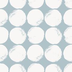 Poster - Stylish pattern with grunge circles