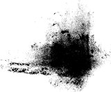 Fototapeta Panele - Distressed Ink grunge Stain