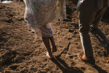 Sticker - beach wedding