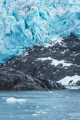 Wall Mural - Holgate Glacier in Kenai Fjords National Park near Seward , Alaska.