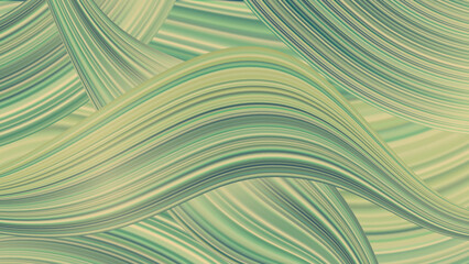 Poster - Abstract banner with colorful shapes. Fluid and wavy threads.