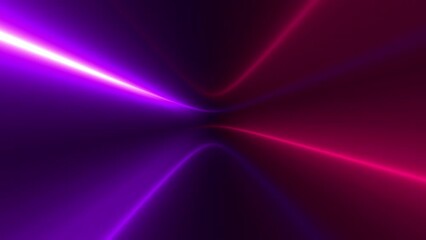 Poster - 3d render lights. Computer generated 3d render
