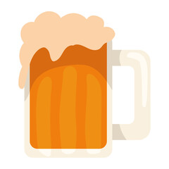 Poster - beer jar drink