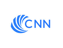 CNN Flat Accounting Logo Design On White Background. CNN Creative Initials Growth Graph Letter Logo Concept. CNN Business Finance Logo Design.
