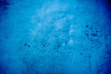 Wall Mural - Blue mortar background, cement texture
