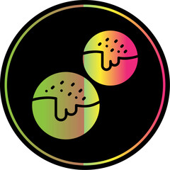 Sticker - Choco Balls Icon