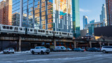 Fototapeta  - Chicago Trains