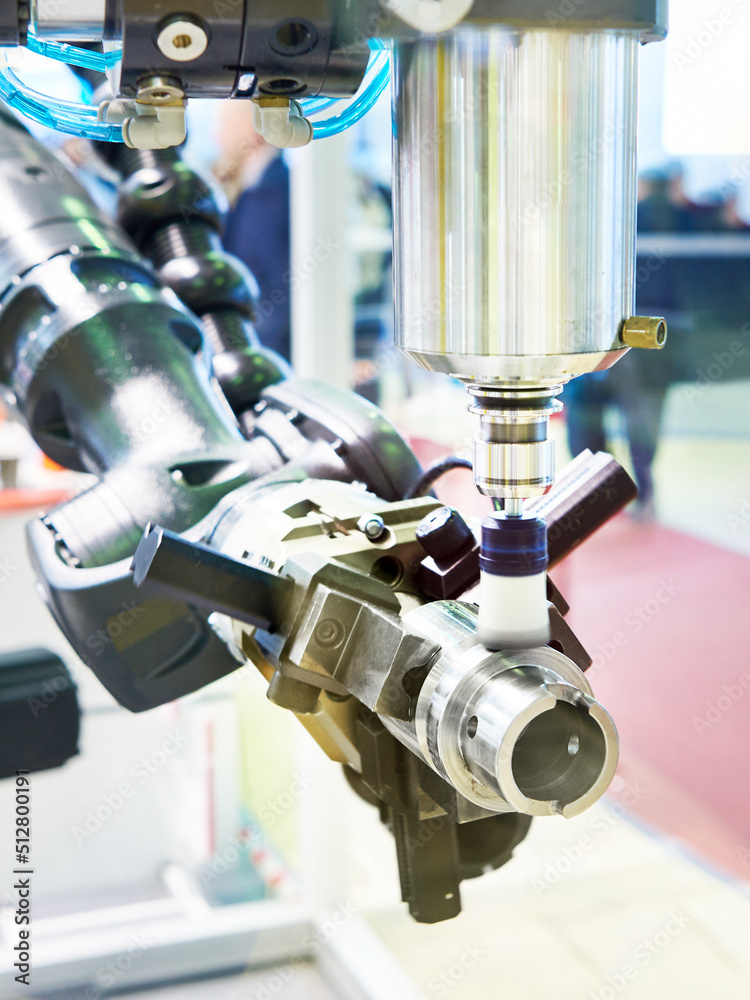 Robotic arm and cnc lathe