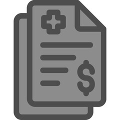 Sticker - Medical Bill Icon