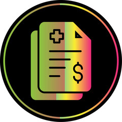 Sticker - Medical Bill Icon