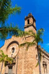 Wall Mural - Church of Sant Joan del Mercat or Santos Juanes in Valencia, Spain