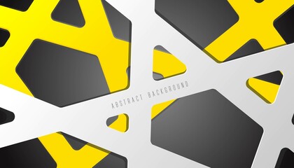 Wall Mural - Abstract geometric background template