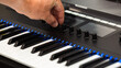 Piano pour faire de la musique électronique assistée par ordinateur, pour enregistrer, faire et produire.