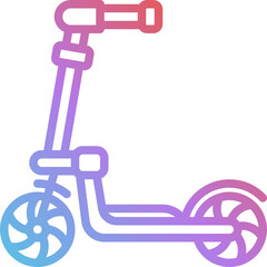 Sticker - kick scooter