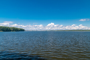 Poster - Rybnickie (Rybnik) lake in Poland.