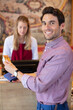 © auremar - man paying with credit card at store