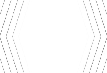 Poster - 3d rendering. White arrow pattern flag design on white wall background.