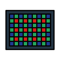 Poster - Icon Of Photo Camera Sensor