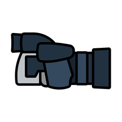 Sticker - Icon Of Premium Photo Camera