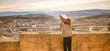 © M.studio - boy looking at city panoramic view- Andalusia