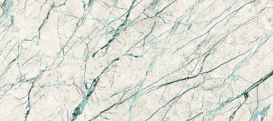 Canvas Print -  texture of white Faux marble. calacatta glossy marbel with grey streaks. Thassos statuarietto tiles. Portoro 