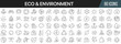 © stas111 - Ecology and environment line icons collection. Big UI icon set in a flat design. Thin outline icons pack. Vector illustration EPS10