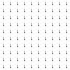 Poster - Square seamless background pattern from geometric shapes are different sizes and opacity. The pattern is evenly filled with big black gyroscooters. Vector illustration on white background