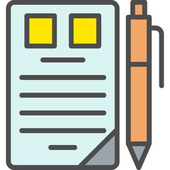 Sticker - Letter Icon