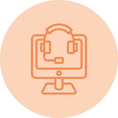 Sticker - Customer Service Icon