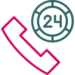 Sticker - Phone Call Icon