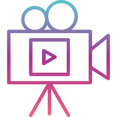 Poster - Video Camera Icon